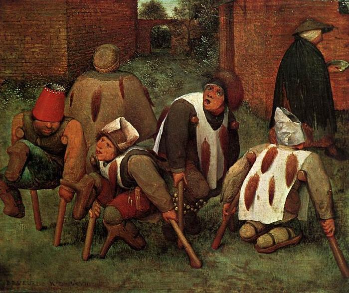 Pieter Bruegel the Elder The Cripples